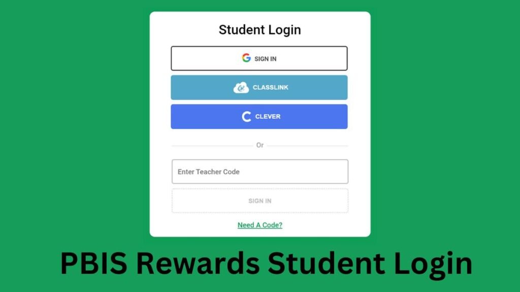 pbis rewards student login