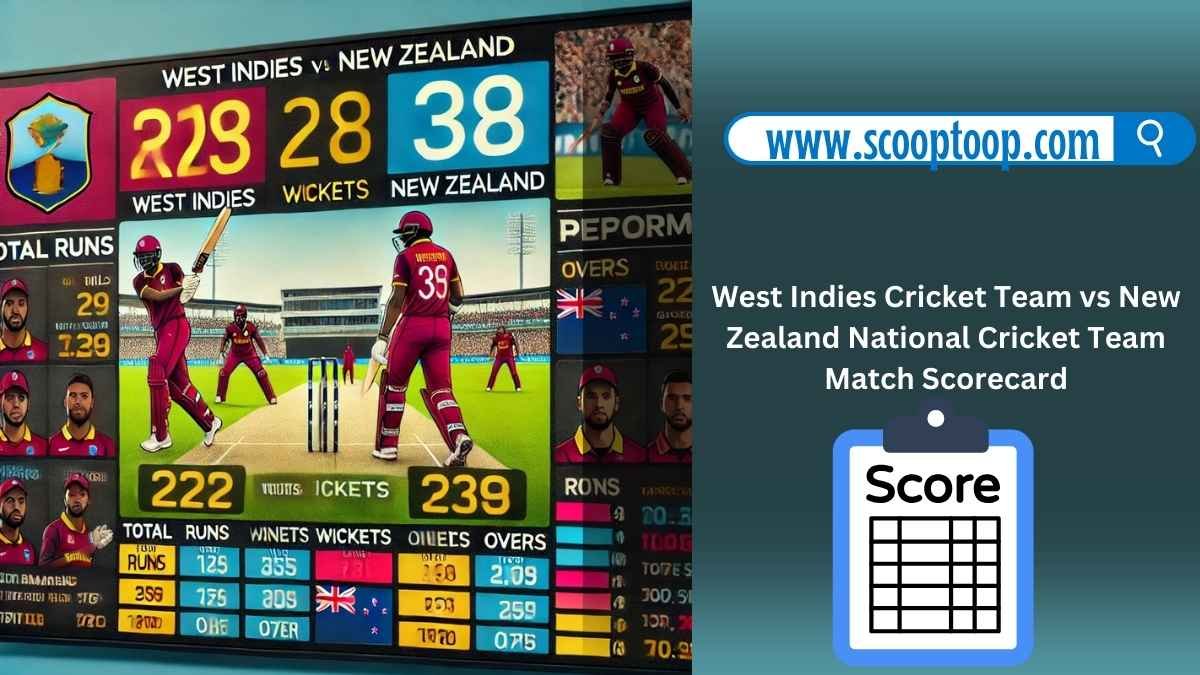 West Indies Cricket Team vs New Zealand National Cricket Team Match Scorecard